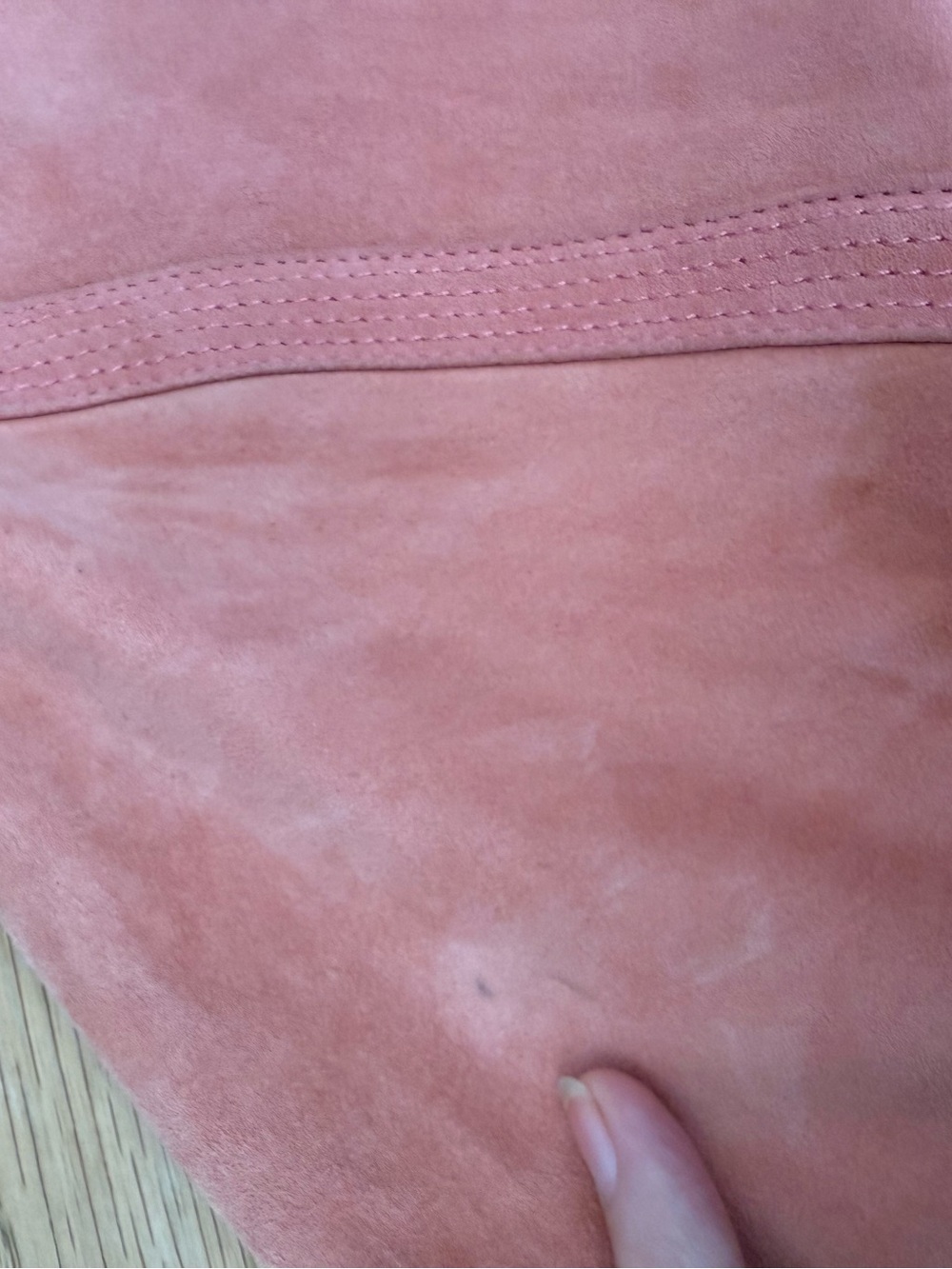 J. Crew Collection Lace-up Back Suede Dress Pink Sz 4 - Picture 12 of 14
